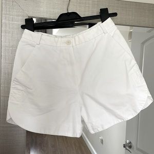 Maje high waisted white shorts size 36